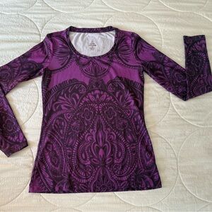 Prana women’s athletic Long Sleeve Top XS